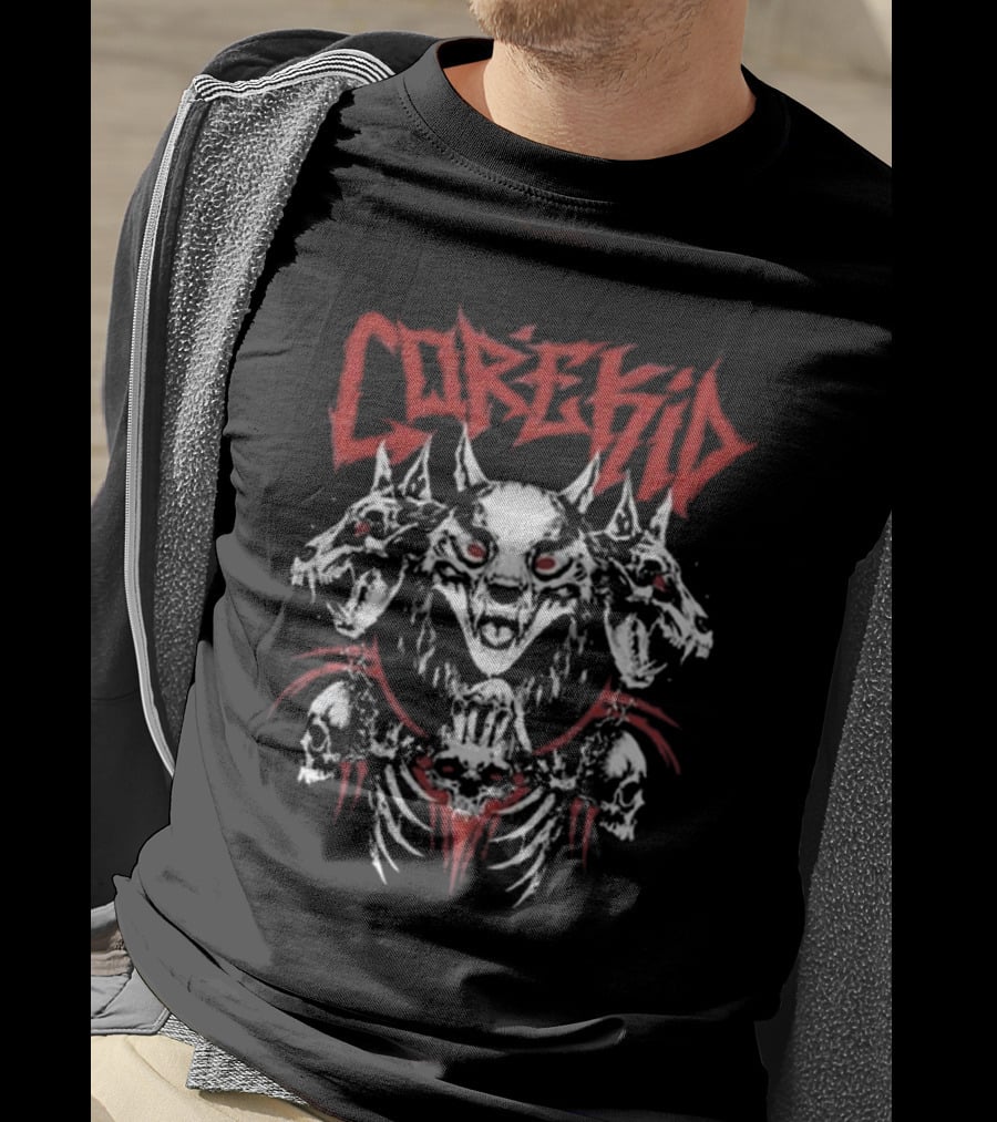 Nik Nocturnal Cerberus Corekid Metal T-Shirt