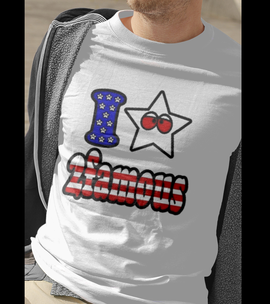 2Famous I Love Star USA 2Famous T-Shirt