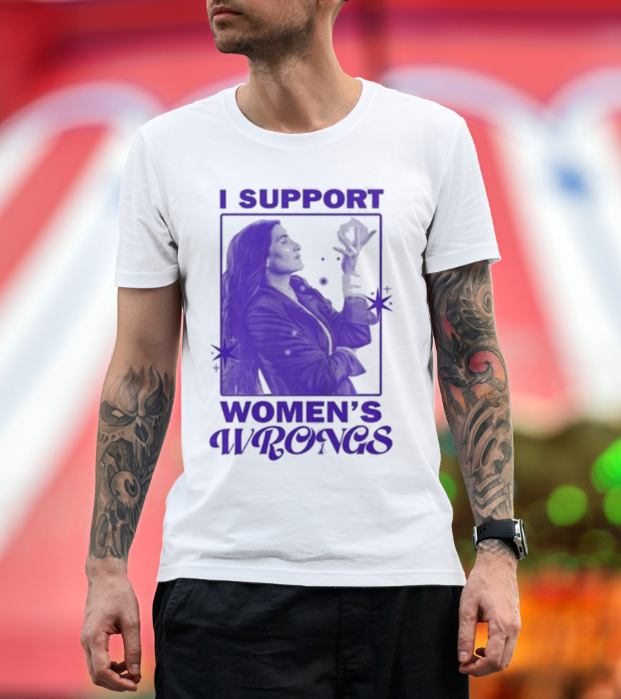 I Support Women’s Wrongs Agatha All Along WandaVision Magic Pose T-Shirt