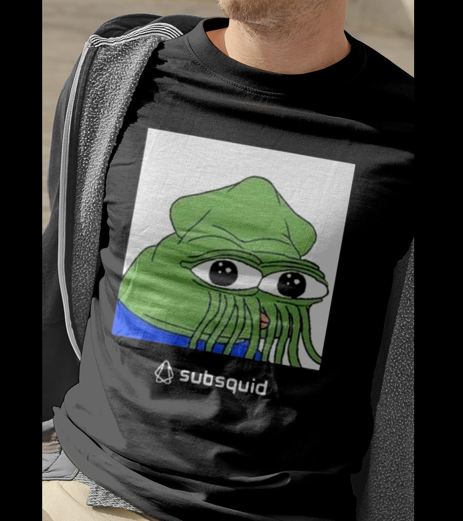 Dima Zhelezov Pepe The Frog Meme Subsquid T-Shirt