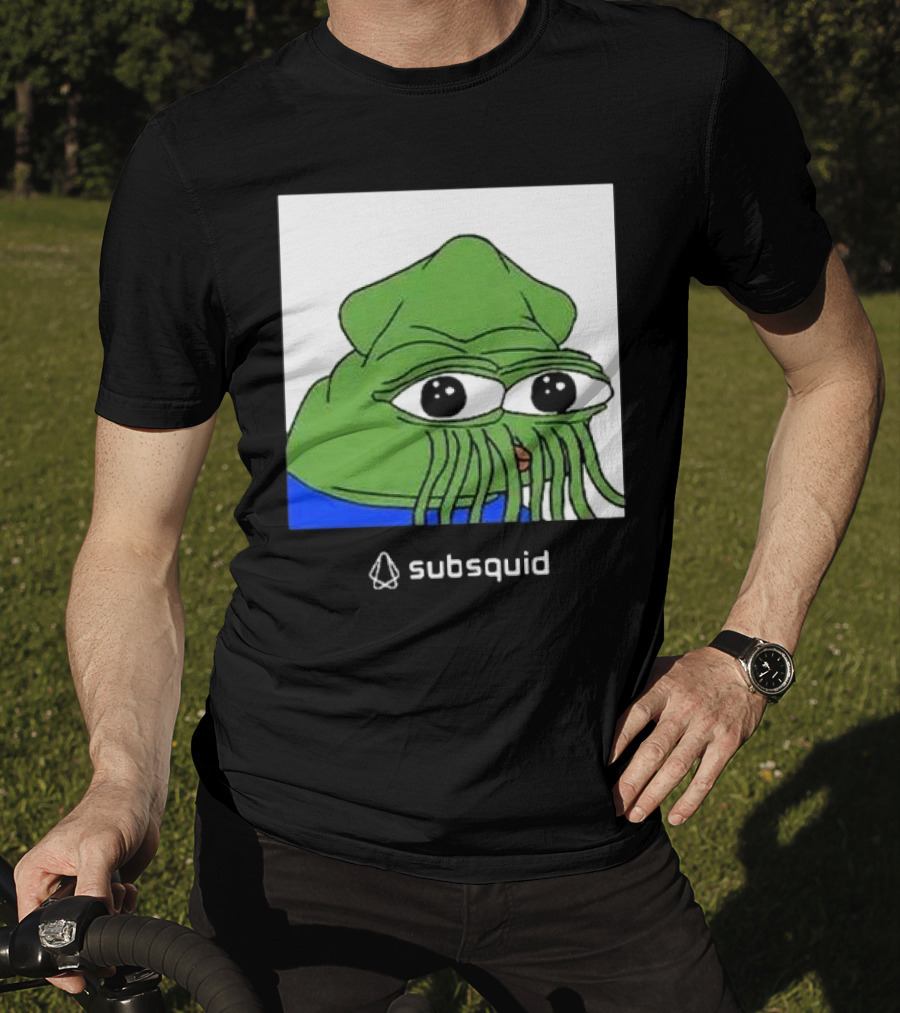 Dima Zhelezov Pepe The Frog Meme Subsquid T-Shirt