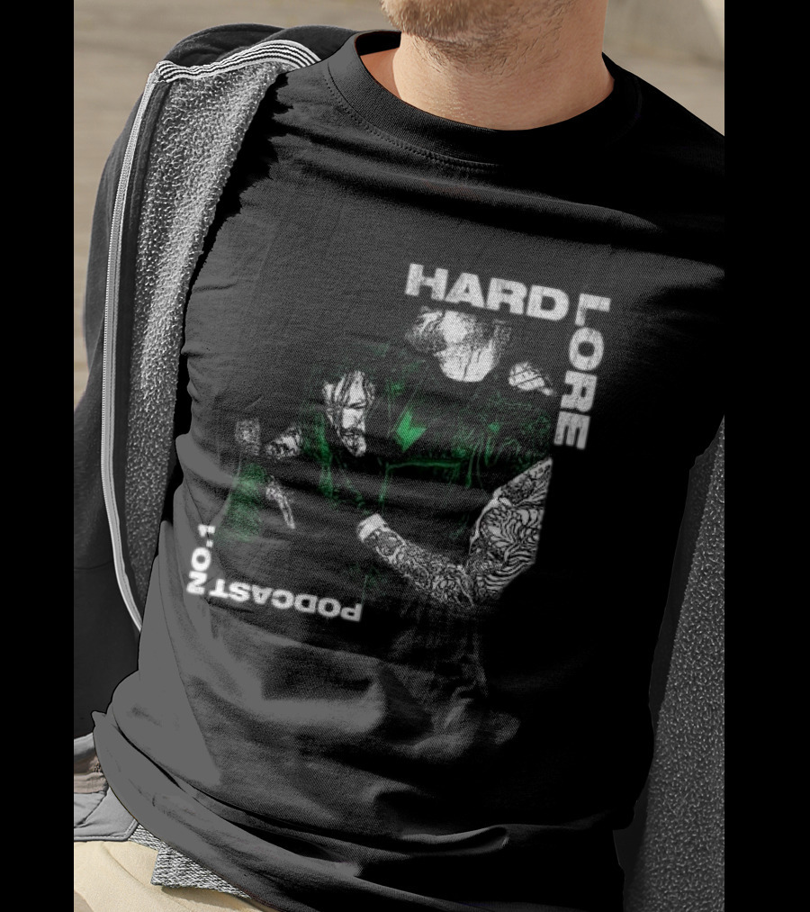 Knotfest Hardlore Podcast No. 1 Wrestler With Tattoos T-Shirt