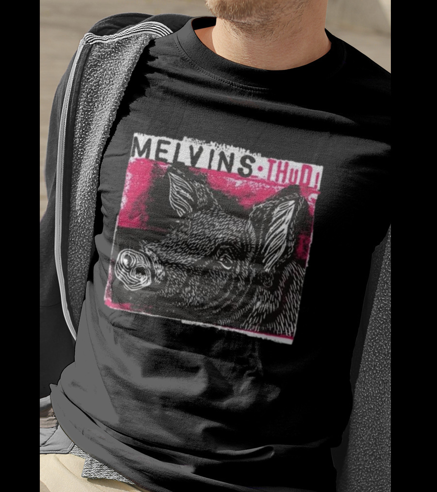 Melvins Thud Black Pig T-Shirt