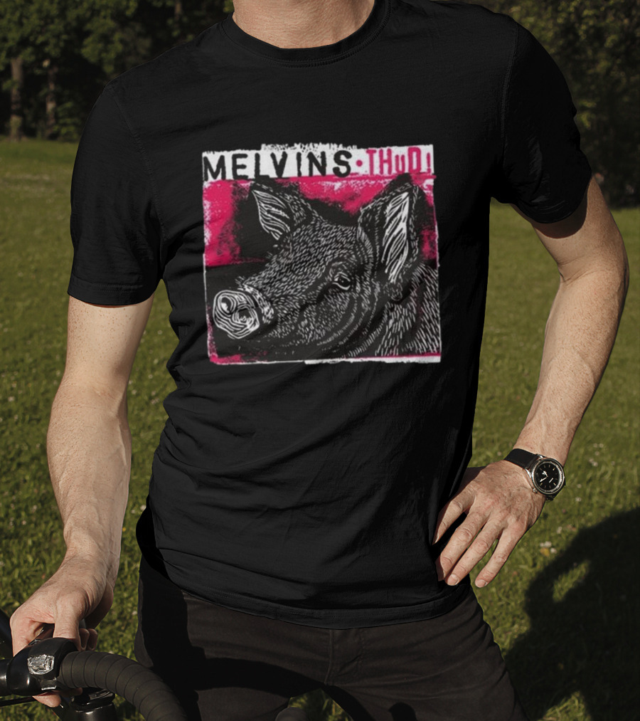 Melvins Thud Black Pig T-Shirt