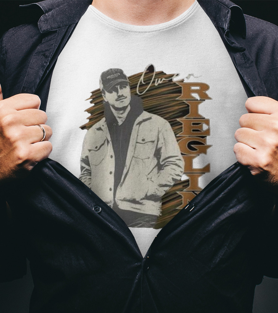 Owen Riegling Styled Portrait With Jacket And Cap T-Shirt