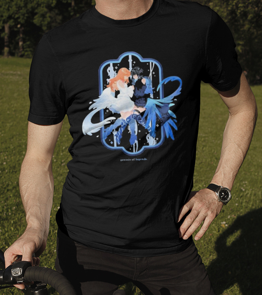 Genesis Of Legends Dual Characters Mythical Balance T-Shirt