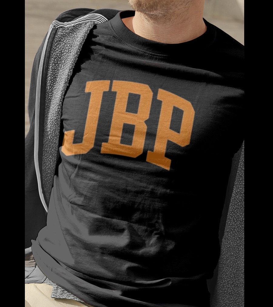 JBP Cobalt Orange Block Letters T-Shirt