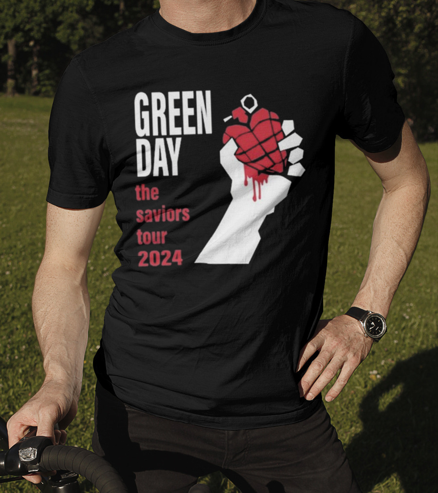 Green Day The Saviors Tour T-Shirt