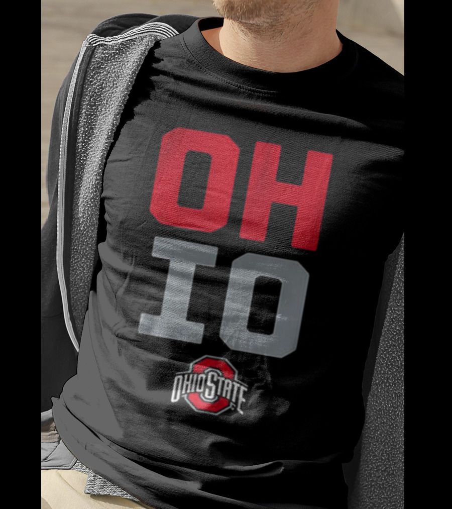 Ohio State OH-IO Slogan With Ohio State University T-Shirt