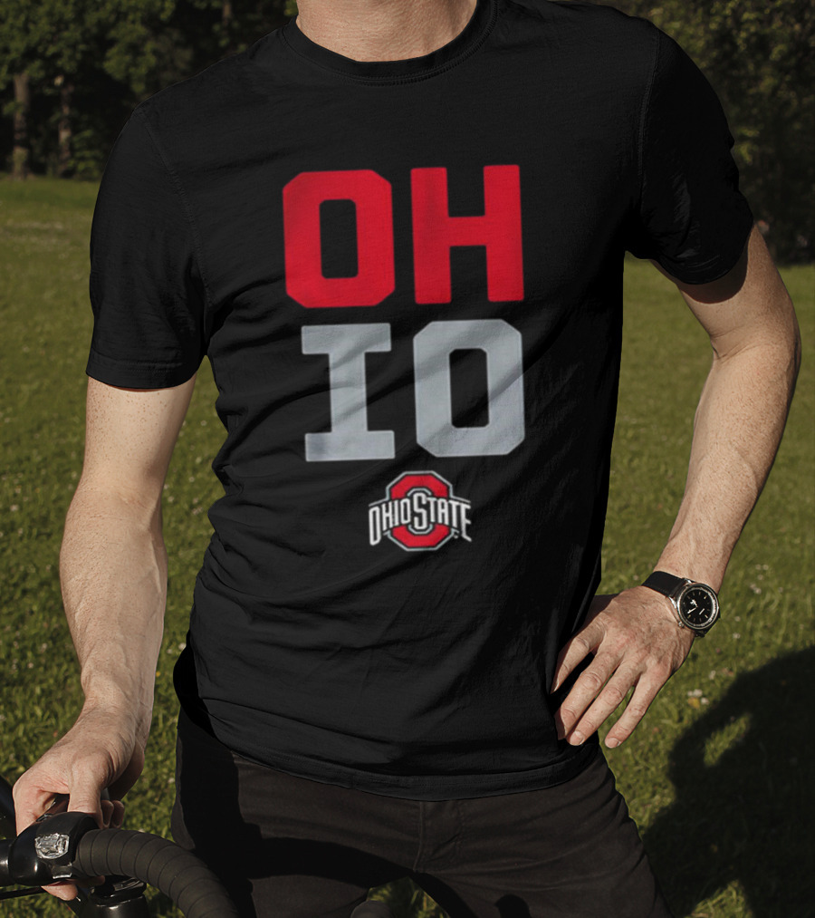 Ohio State OH-IO Slogan With Ohio State University T-Shirt