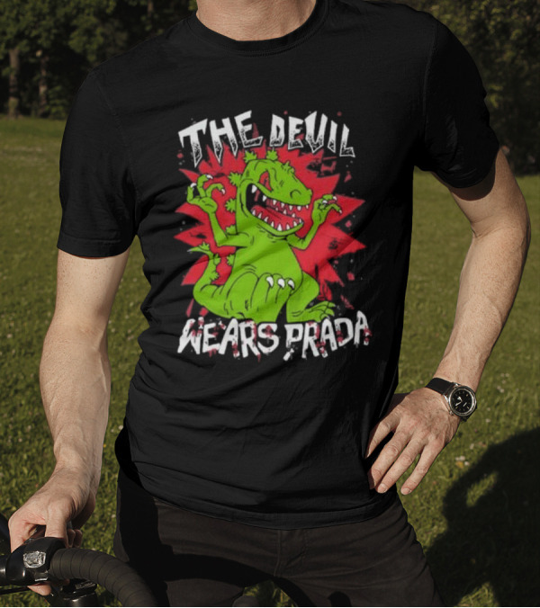 The Devil Wears Prada Reptar Rugrats Crossover T-Shirt