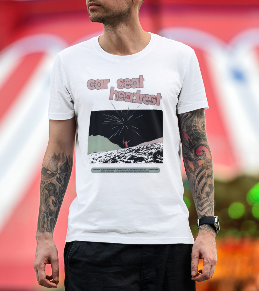 Car Seat Headrest 2024 Life Worth Missing Explosive Outlines T-Shirt