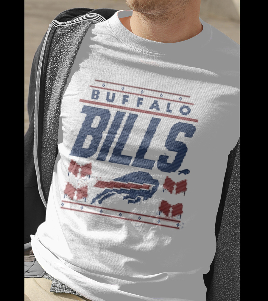 Buffalo Bills Holiday Ugly Christmas T-Shirt