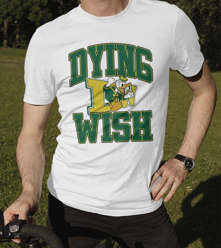 Dying Wish Donald Duck Sports Style T-Shirt