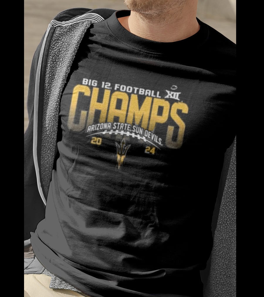 Big 12 Football Champs Arizona State Sun Devils T-Shirt