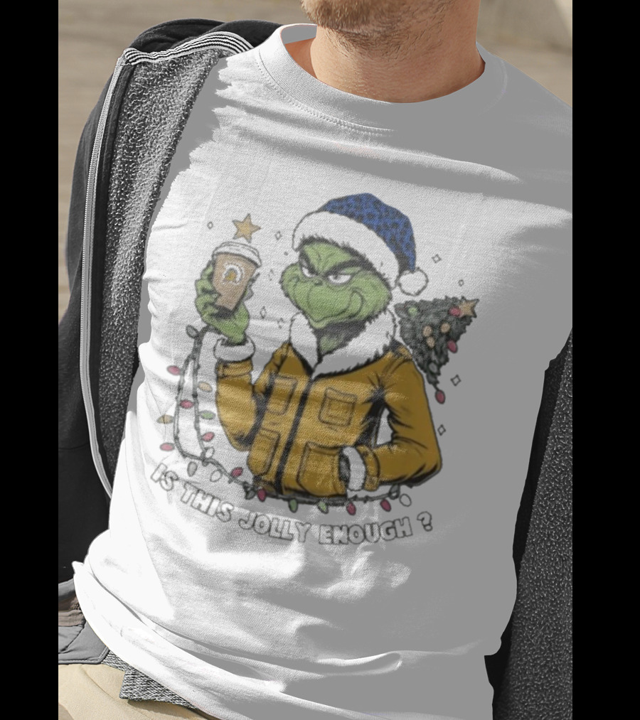 San José State Spartans Grinch Christmas Is This Jolly Enough? T-Shirt