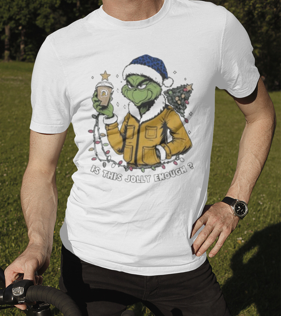 San José State Spartans Grinch Christmas Is This Jolly Enough? T-Shirt