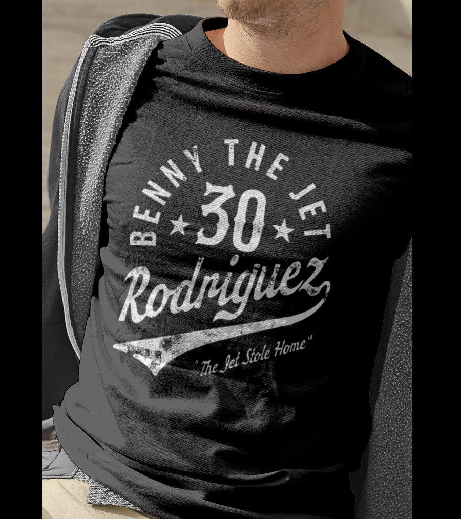 Benny The Jet Rodriguez 30 The Jet Stole Home T-Shirt