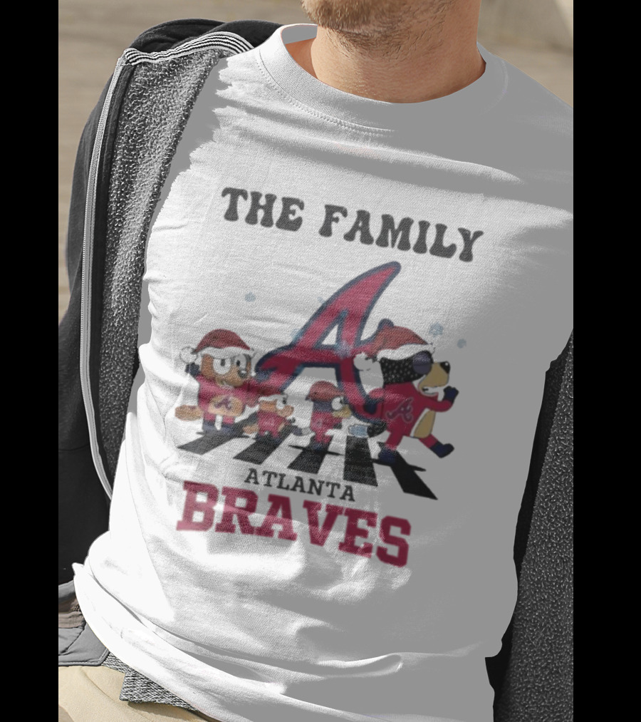 Atlanta Braves The Family Merry Christmas T-Shirt