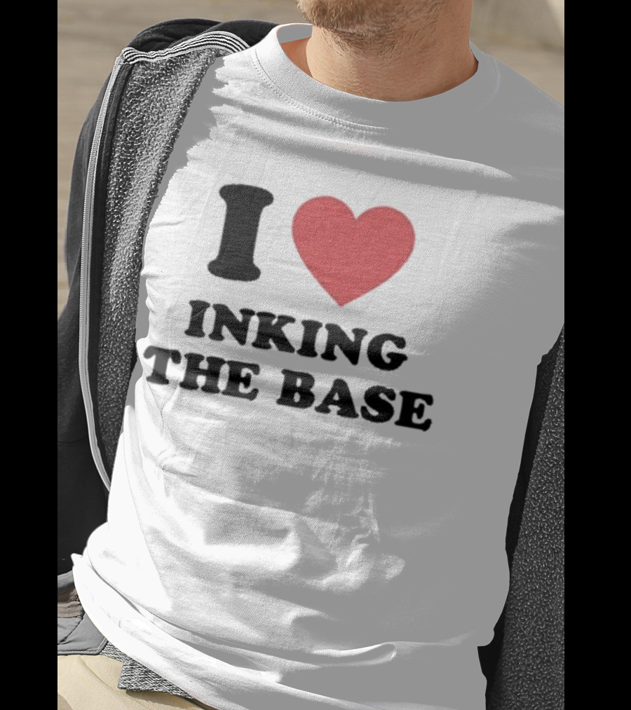 I Heart Inking The Base T-Shirt