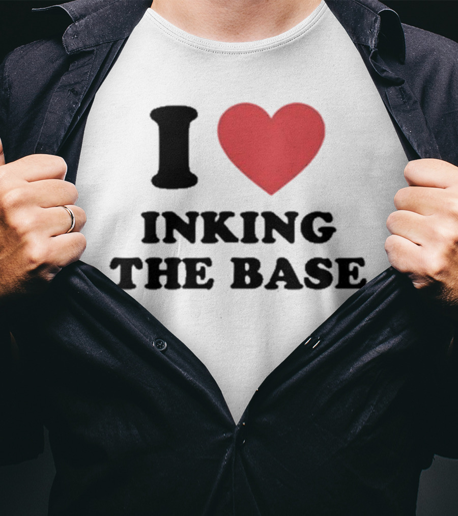 I Heart Inking The Base T-Shirt