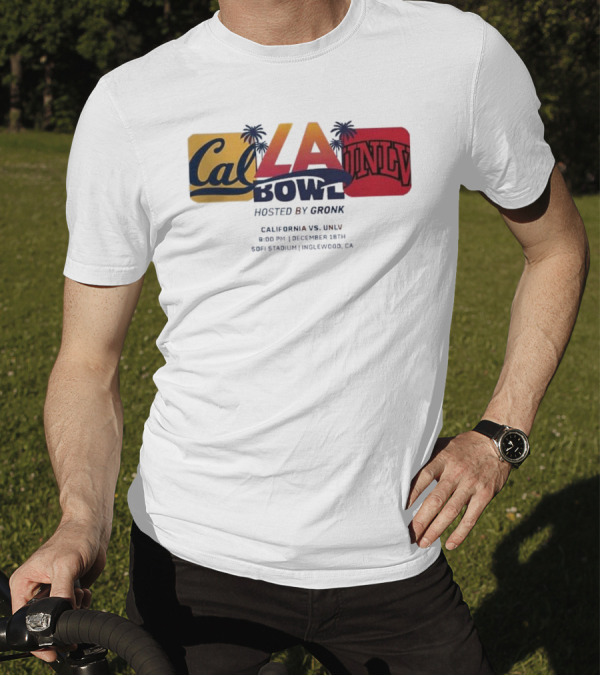 LA Bowl California Vs UNLV Hosted By Gronk At Sofi Stadium Inglewood CA December 18th 2024 9 PM T-Shirt