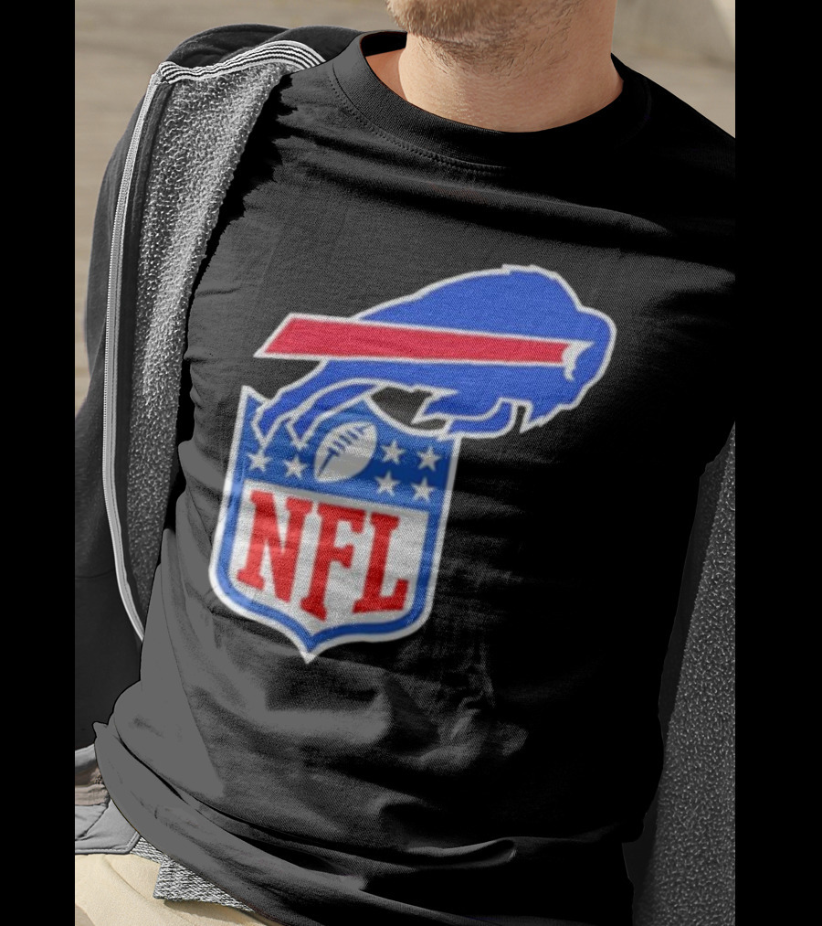 Buffalo Bills NFL Football Fusion Mark T-Shirt