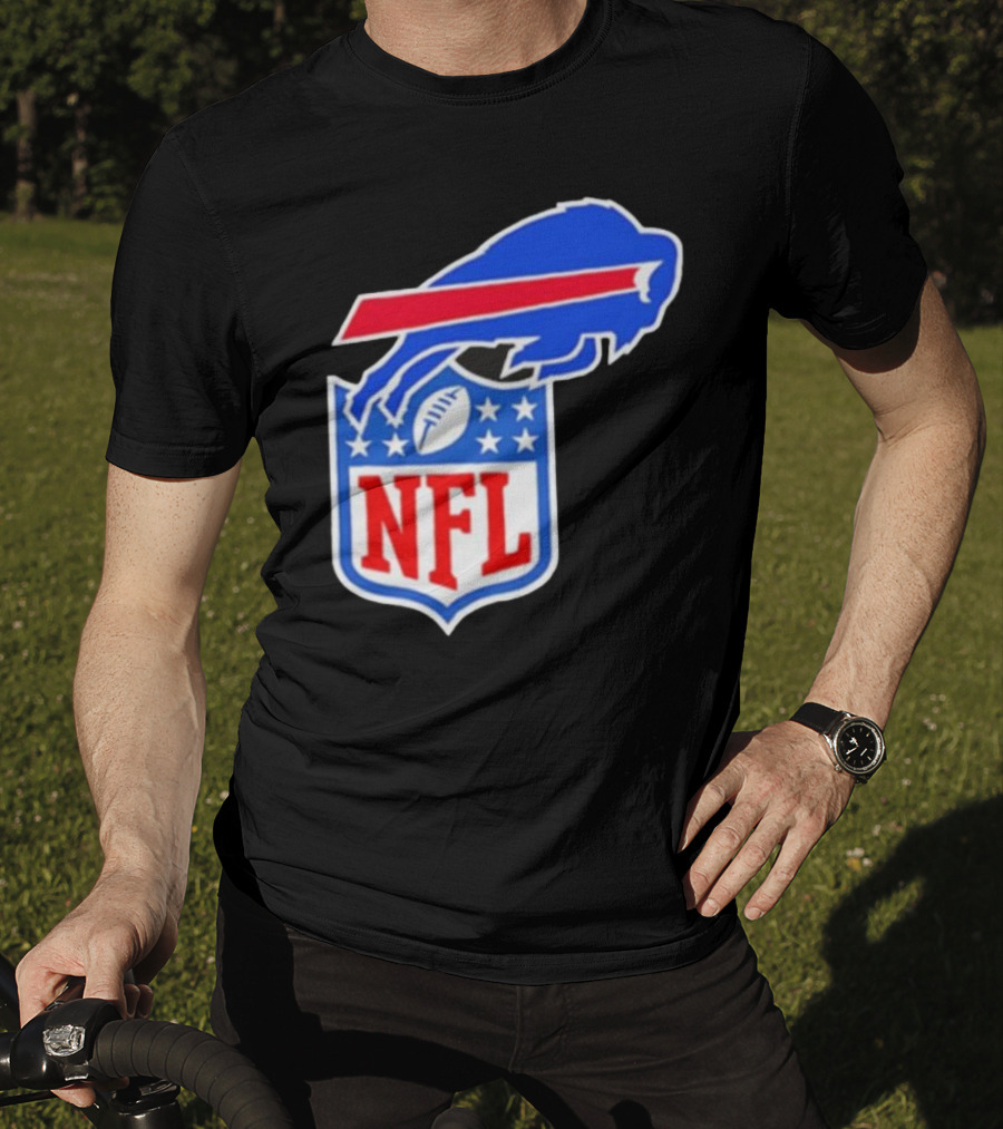 Buffalo Bills NFL Football Fusion Mark T-Shirt