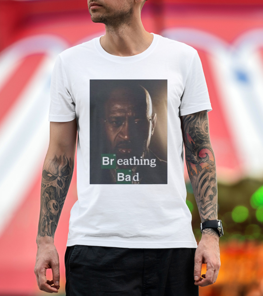 Bruchtees Breathing Bad Parody Featuring Dramatic T-Shirt