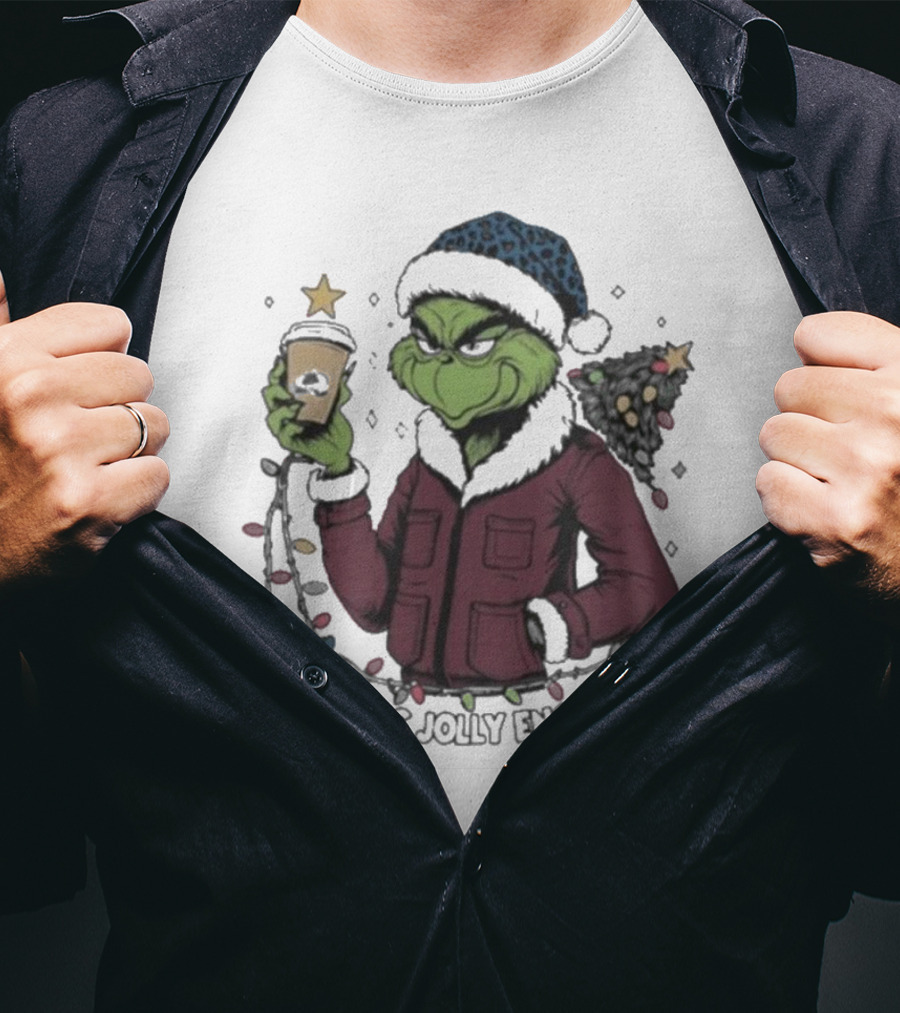 Colorado Avalanche Grinch Is This Jolly Enough Merry Christmas T-Shirt