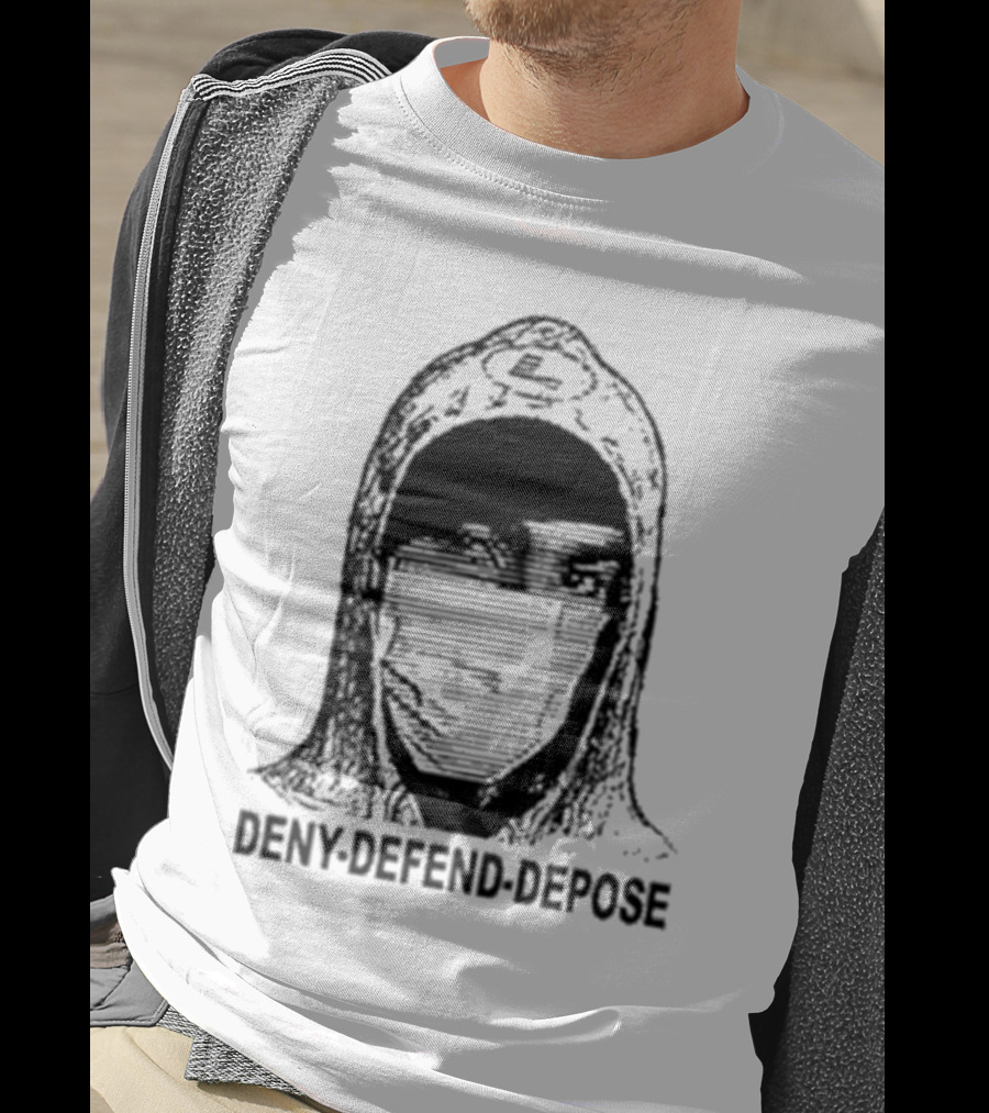 Deny Defend Depose The UnaShooter Luigi Mangione T-Shirt