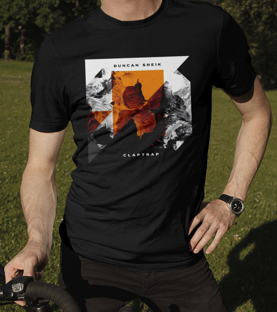 Duncan Sheik Claptrap Abstract Geometric Album Cover T-Shirt