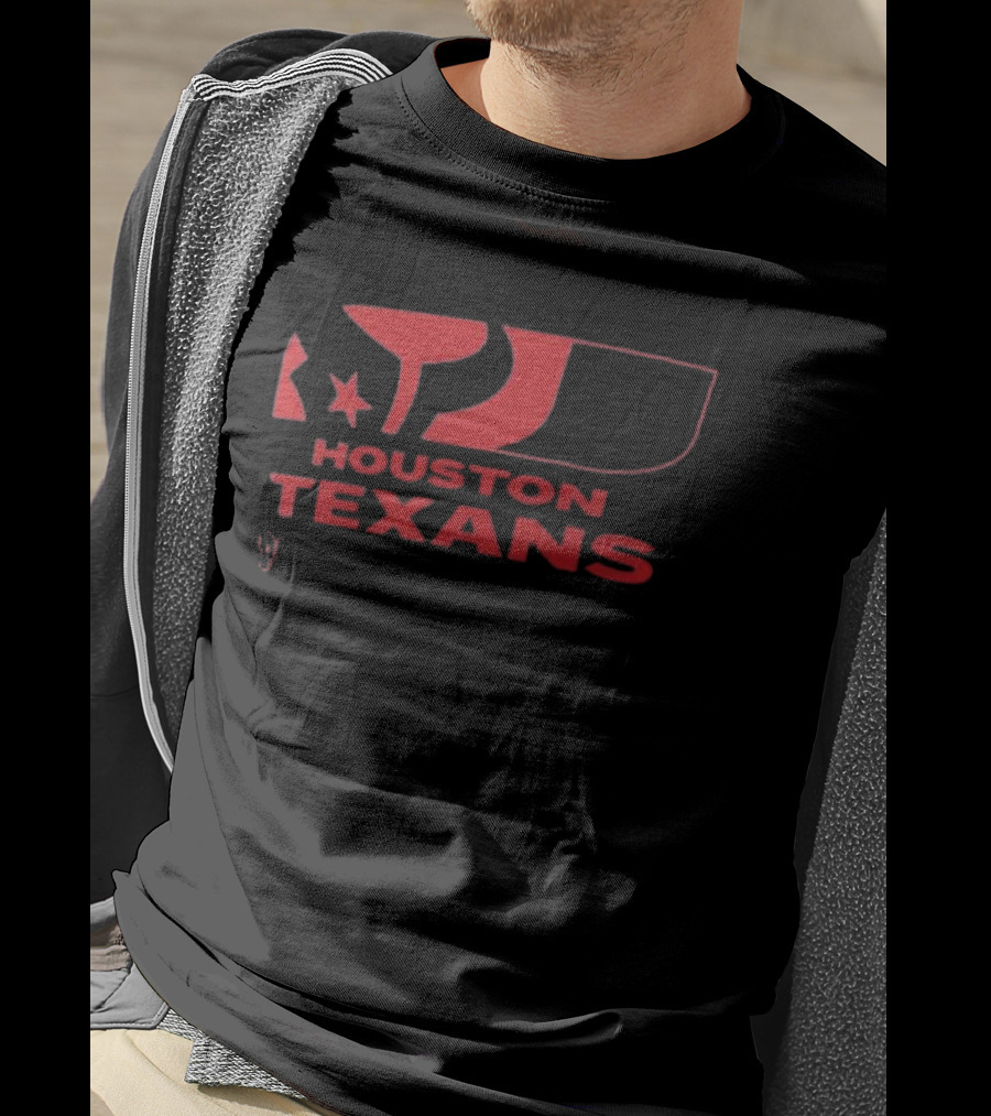 Houston Texans NFL Red Logo Fan Essential T-Shirt