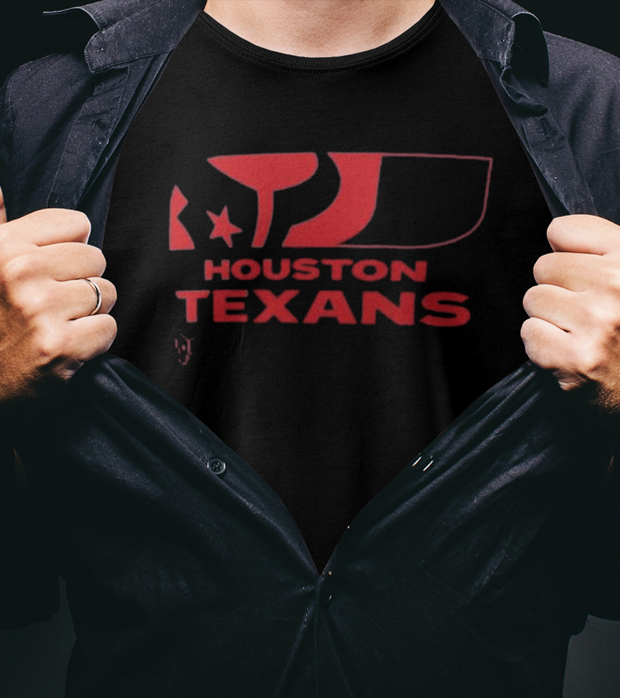Houston Texans NFL Red Logo Fan Essential T-Shirt