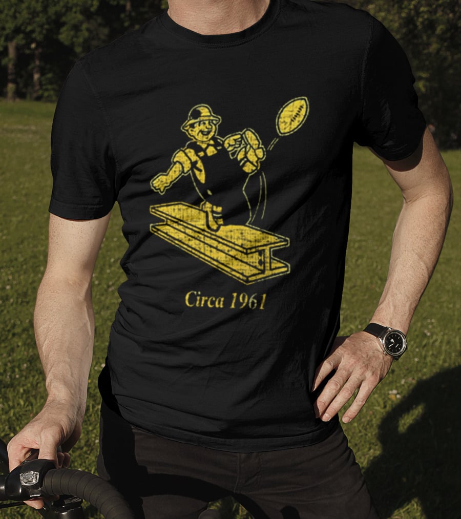 Pittsburgh Steelers Circa 1961 Ironworker T-Shirt