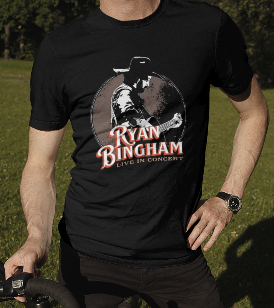 Ryan Bingham Cowboy Silhouette Live In Concert T-Shirt