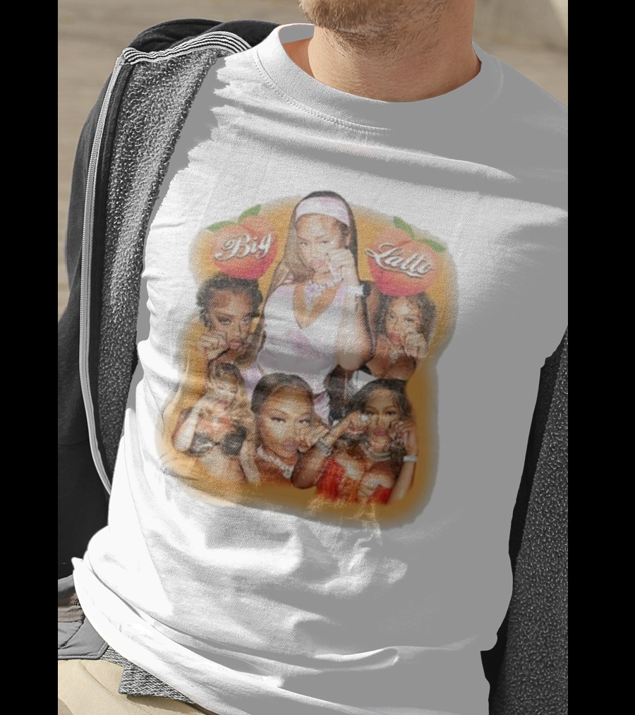 Big Latto Cry Baby Peaches Orange T-Shirt