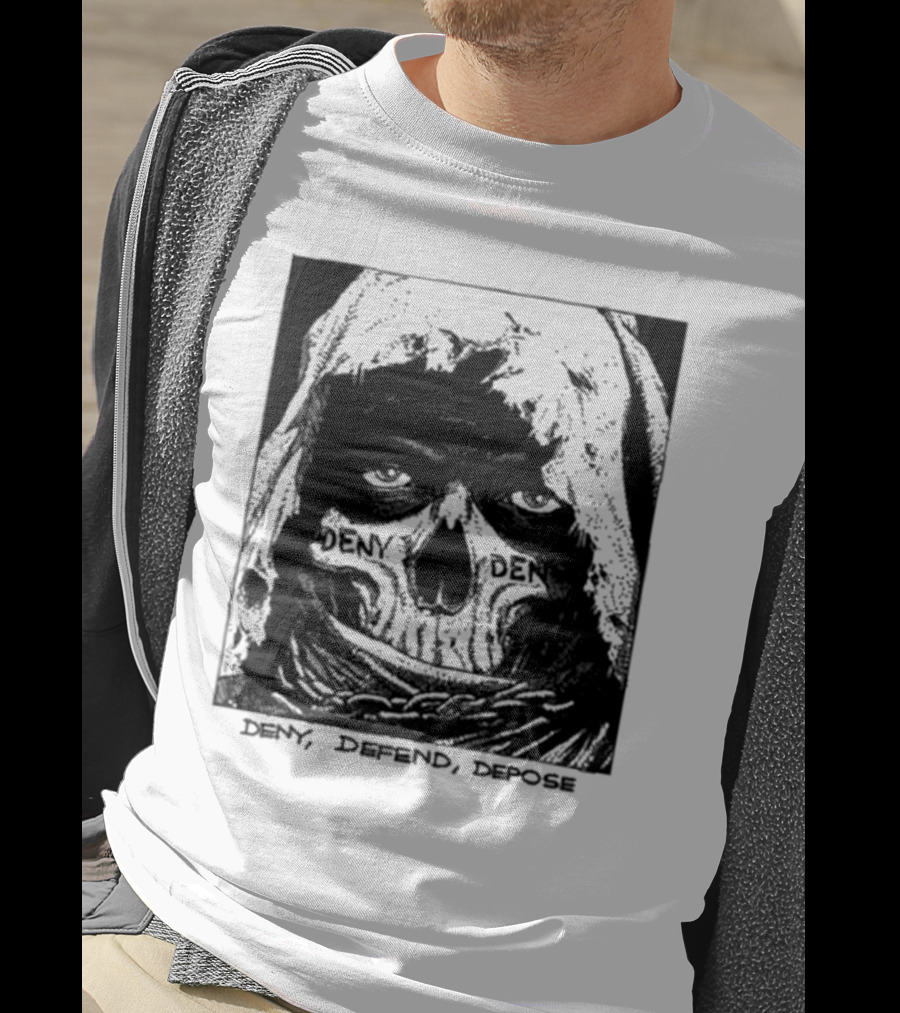 Deny Defend Depose Skull T-Shirt