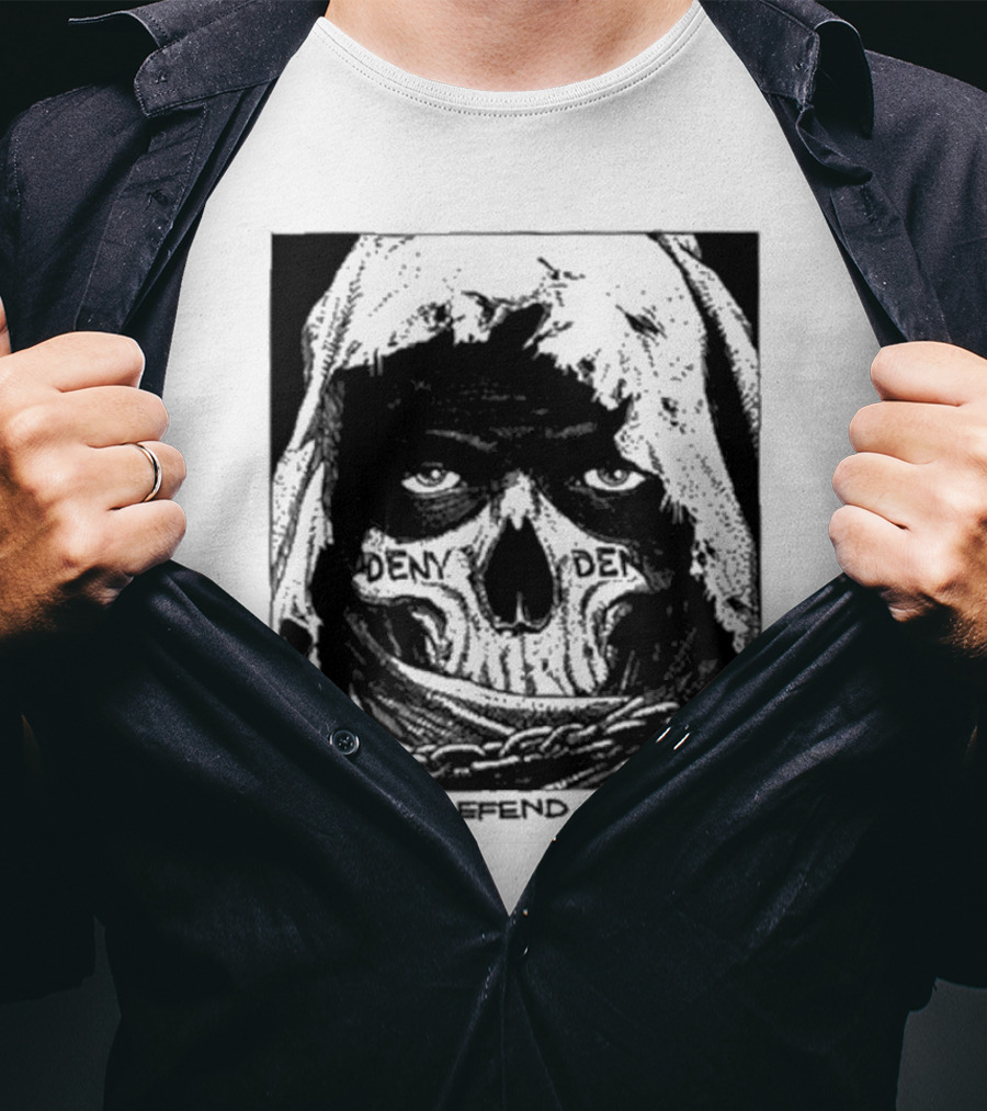 Deny Defend Depose Skull T-Shirt