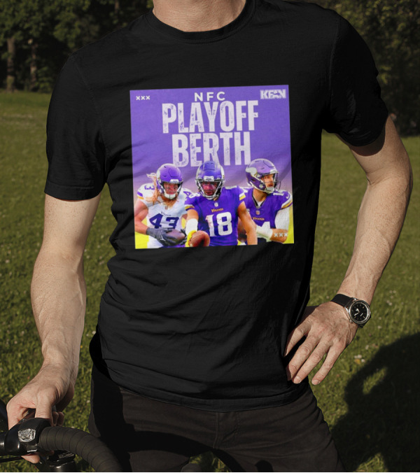 NFC Playoff Berth Minnesota Vikings KFAN T-Shirt