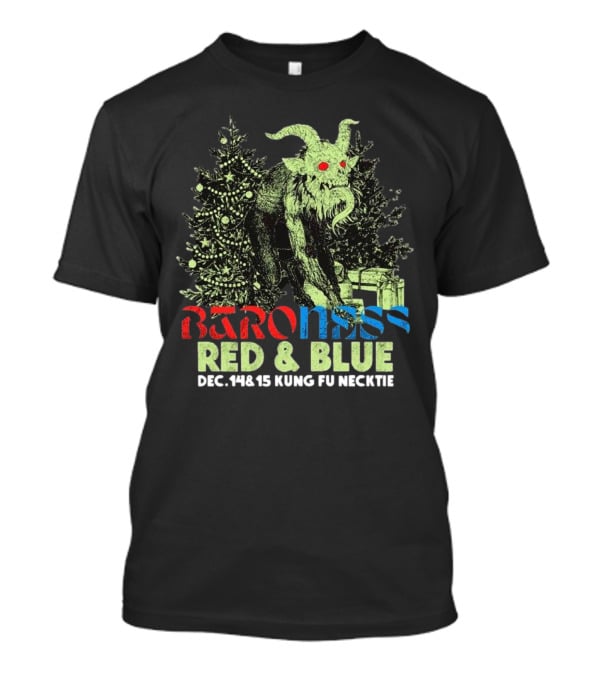 Baroness Red And Blue Dec. 14 And 15 Kung Fu Necktie T-Shirt