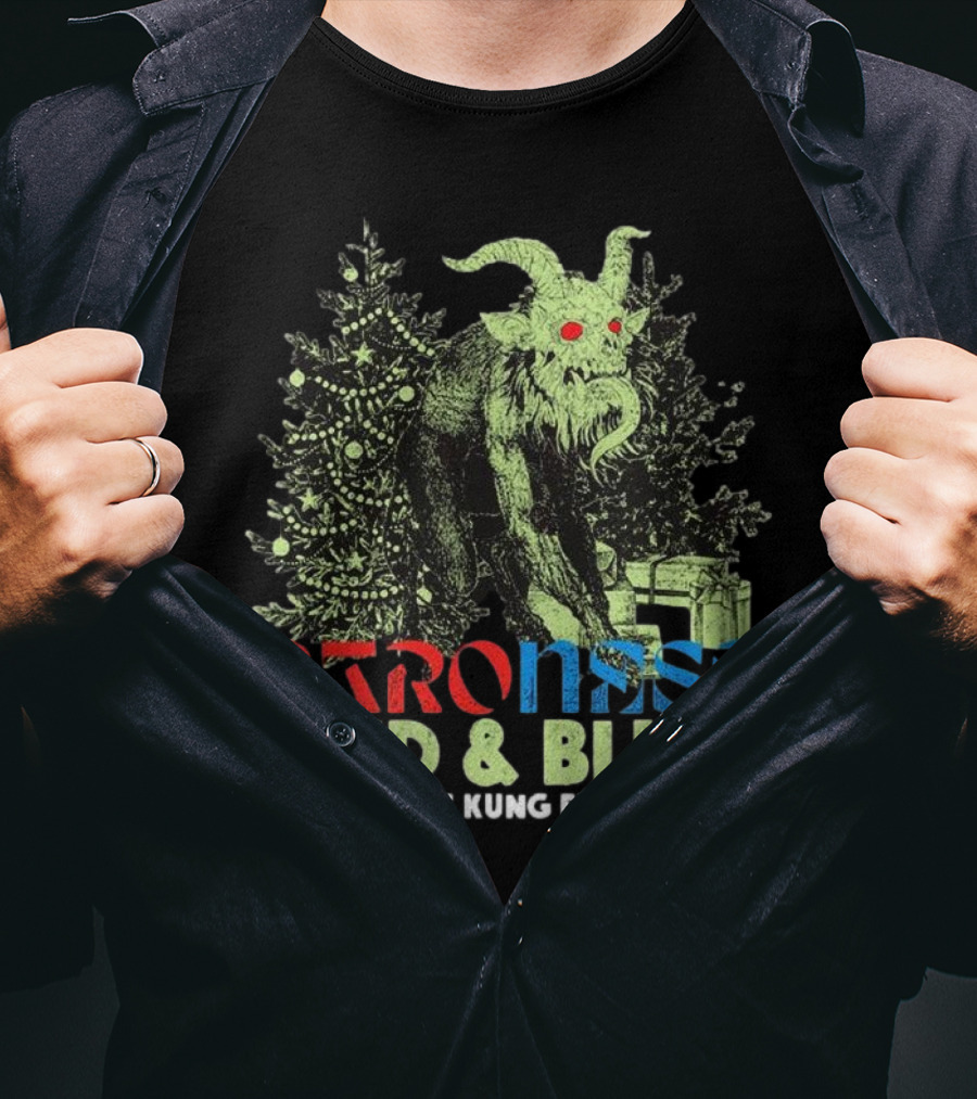 Baroness Red And Blue Dec. 14 And 15 Kung Fu Necktie T-Shirt