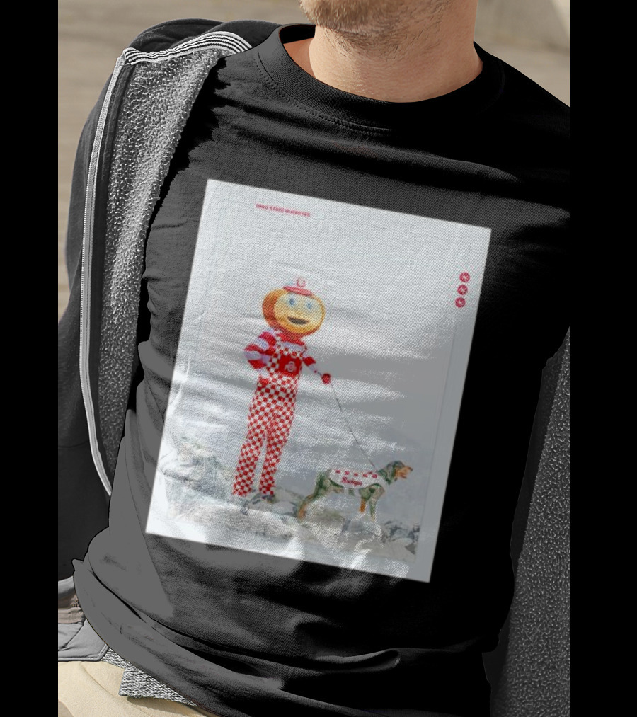 Ohio State Buckeyes Brutus Leads Smokey Over Tennessee Vols Victory T-Shirt