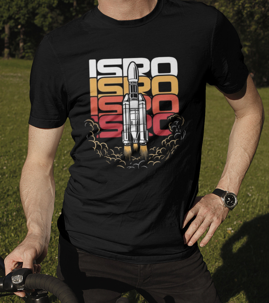 ISRO Rocket Launch Lift Off T-Shirt