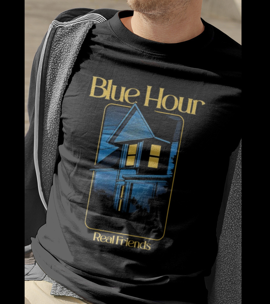 Real Friends Blue Hour House Tour T-Shirt