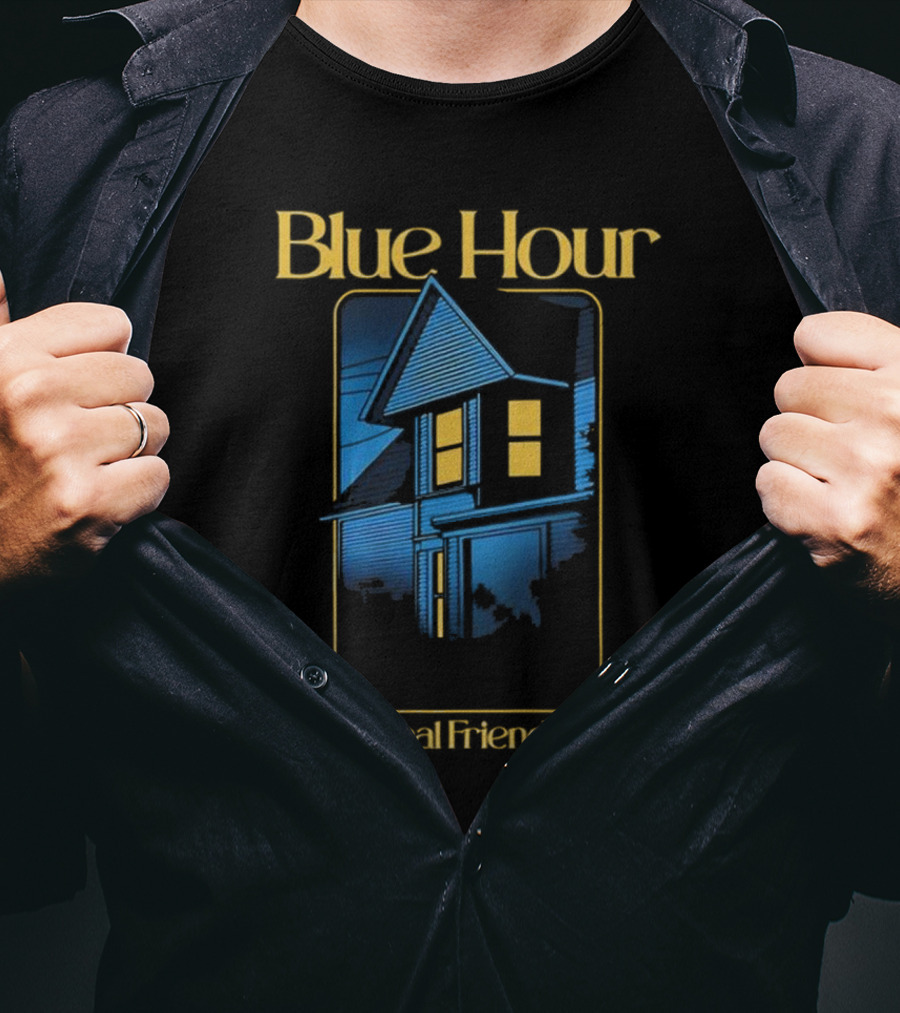 Real Friends Blue Hour House Tour T-Shirt