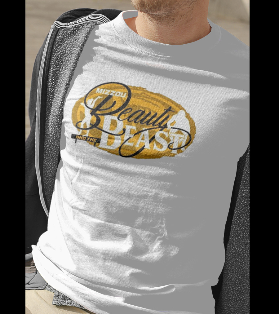 Mizzou Tigers Beauty And The Beast T-Shirt