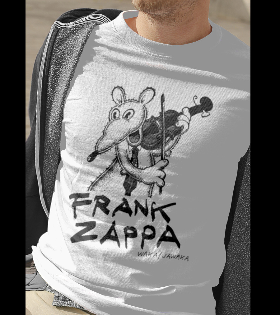 Frank Zappa Waka Jawaka Rat Violin T-Shirt