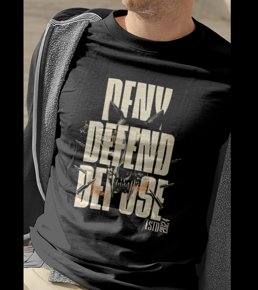 Deny Defend Depose Healthcare Corruption Activism USA Insurance Protest Estd T-Shirt