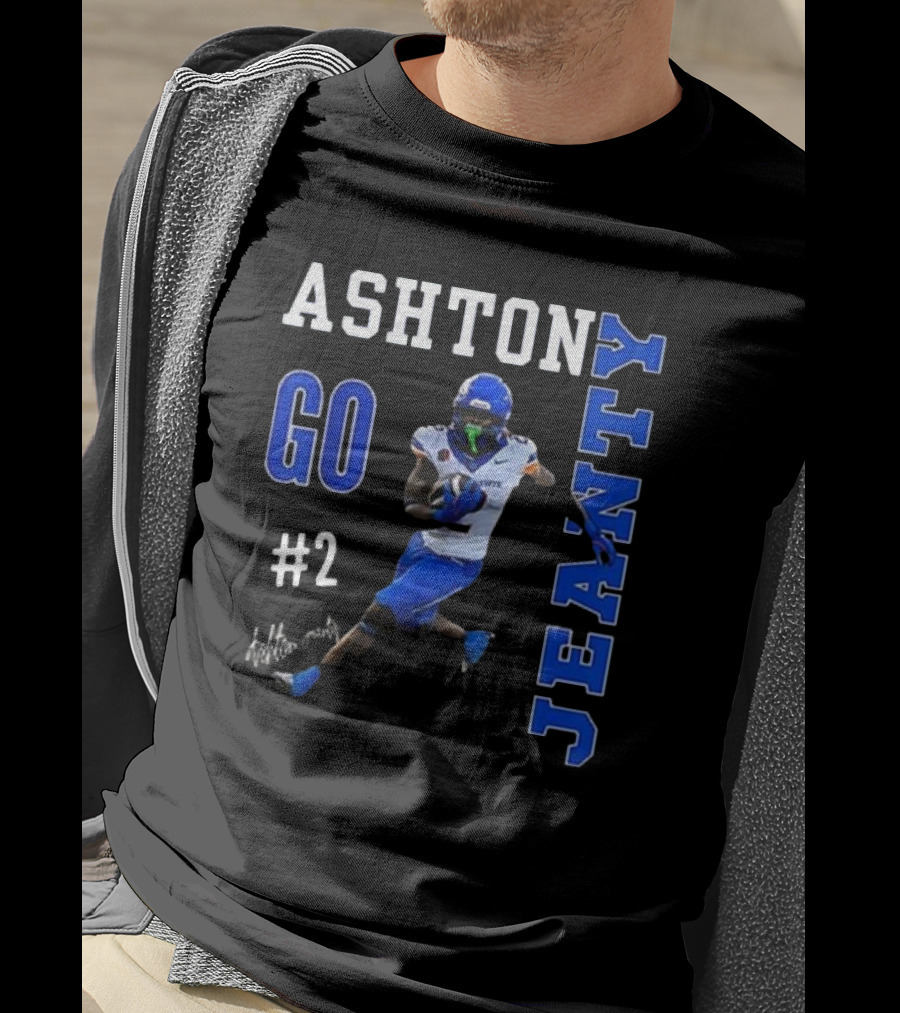ASHTON GO JEANTY #2 Signature T-Shirt